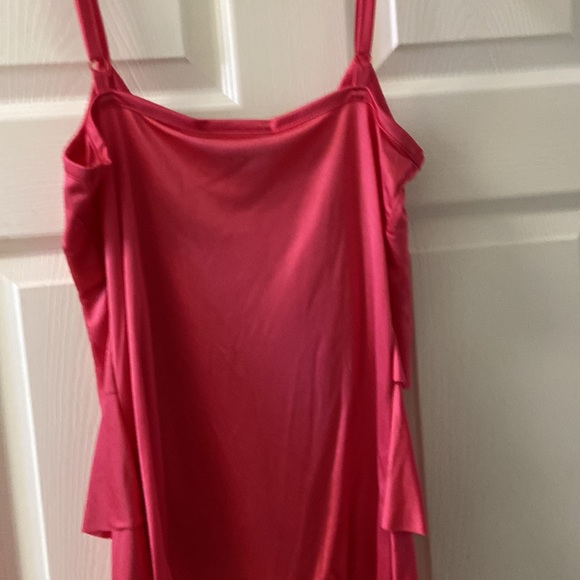 INC International Concepts NWT size M ruffled tank - Picture 2 of 4